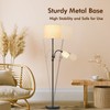AUQUEE Floor Lamp Standing Lamp, Modern Living Room Lamp with