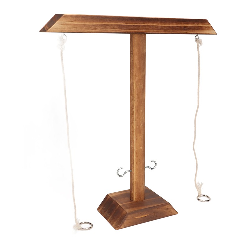 Hook and Ring Game Burr Free Fast Paced Interesting Relaxing