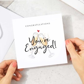 Congratulations You're Engaged, Engagement Greeting Card