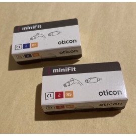 Oticon miniFit #2 Length 85 dB Hearing Aid Speakers R & L