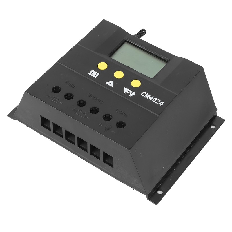 12V 24V 40A Solar Charge Discharge Controller LCD Display PWM