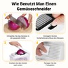 Vihoom Vegetable Cutter, Mandolin Vegetable Slicer, Cucumber Slicer, Onion Cutter,