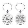 Laluminter Best Dog Mom Ever, Dog Mom Keychain, Mom I