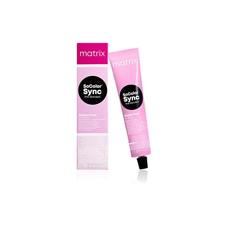 Matrix SoColor Sync Pre-Bonded 6BR Dark blonde Brown Red 90