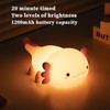 Creative Cute Axolotl LED Night Light, Dinosaur Lamp,Squishy Night Light,