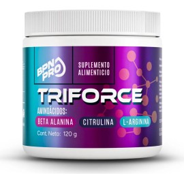 Beta Alanina, Citrulina, L-Arginina | Pre Entreno, Optimiza Resistencia, Favorece Crecimiento Muscular, Reduce Fatiga y Mejora Rendimiento, Pre Workout | TriForce BPN PRO 30 Porciones