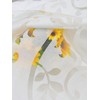 ESLIR Sliding Curtains, Burnout Panel Curtains, Set of 2 Curtains