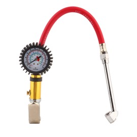 220 PSI 1/4 Inch Tyre Inflator Pressure Gauge Trunk Motorcycle Tyre Pressure Gauge Air Inflation Inflator Pump Gun