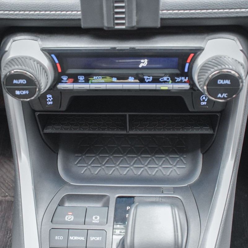 TACOBRO 2PCS Center Console Organizer Tray Compatible with Toyota RAV4