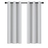 Yakamok - Cortinas de Oscurecimiento, Blancas Grisáceas, 42 x 72