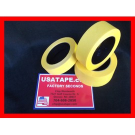 32 Rolls 1 1/2" X 60 Yrds Fine Edge Yellow Painters Masking Tape