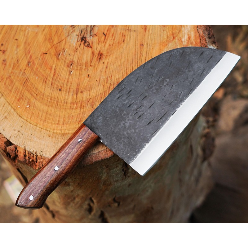 Handmade Serbian Butcher Cleaver - Blade Made of 1095 High