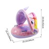 Toddler Pool Float with Canopy for Supervised Water Play –