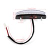 evomosa Motorcycle Rear Light Brake Stop Number Plate Light 12