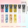 AYBUY Body Glitter Gel, Festival Glitter Face 25 ml, Sequins