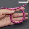 FROG SAC 6 Paracord Bracelets for Girls, Woven Parachute Cord