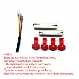 GOODELY LED Tail Brake Lights Turn Signal Integrated Compatible With DUCATI HYPERMOTARD 821 939 950 SP 2012-2021 (Smoke)