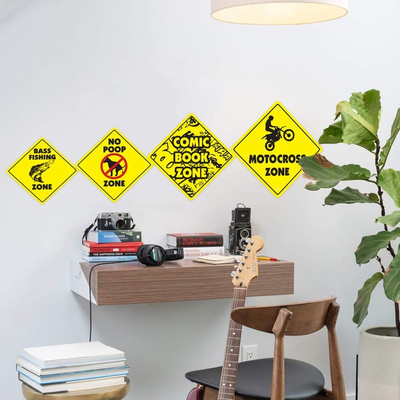 Triceratops Crossing Sign Zone Xing | Indoor/Outdoor | 14" Tall