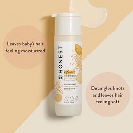 Honest Perfectly Gentle Acondicionador hipoalergénico con botánicos naturalmente derivados, vainilla naranja dulce