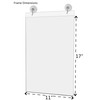 Marketing Holders 11”W x 17”H Window Holder Sign Pack of