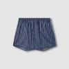 JAJU [JAJU] Men's 80s Cotton Trunk Underwear_Dark Navy