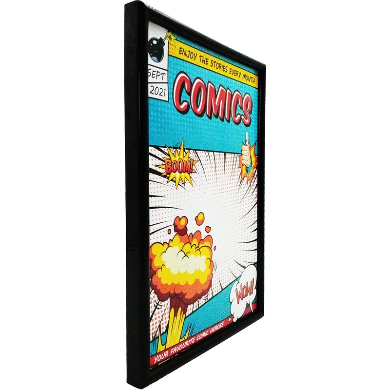 Comic Book Frame, 4 Pack, Ultraviolet UV Protection, Fits Current