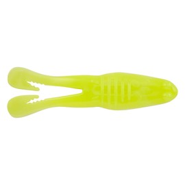 Berkley PowerBait Buzz'n Speed Toad Fishing Soft Bait, Chartreuse/White, 4 2/5"