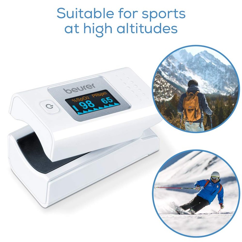 Beurer PO35 Pulse Oximeter, Determination of Heart Rate and Arterial