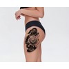ROARHOWL Very Cool Machine 3D Realistic Fake Tattoos, Wound Robot