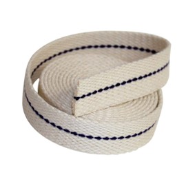 Oil Lamp Mate 3/4" Inch Flat Cotton Oil Lantern or Oil Lamp Wick 6 Foot Roll