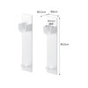Yamazaki 4917 Magnetic Bathroom Drying Rod Holder, Set of 2,