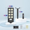WYWNA Solar Lights Outdoor, 6000K LED Solar Lights Outdoor Waterproof,