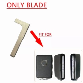 Unbranded Blank Smart Emergency Key Blade for Volvo S90 S60 S40 XC60 XC90 2016-2020 Uncut