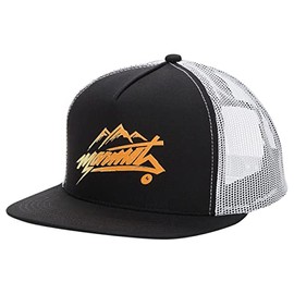 Marmot Unisex Marmot Trucker, Baseballcap, Kappe mit UV-Schutz, verstellbar, für Outdoor, Sport und Reisen, Black/White, ONE