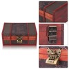Classical Wooden Jewelry Storage Box Chest Case Holder Organizer with