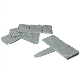 Dark Grey Lakeland Stone Hammer In Garden Border Edging (384) Perfect finished for edges and garden borders.