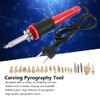 Electric Soldering Iron Set Wood Burning Pen Engraving Carving Pyrography