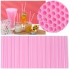 YAOSHENG 250-500 disposable black eco-friendly straws, suitable for party supplies,