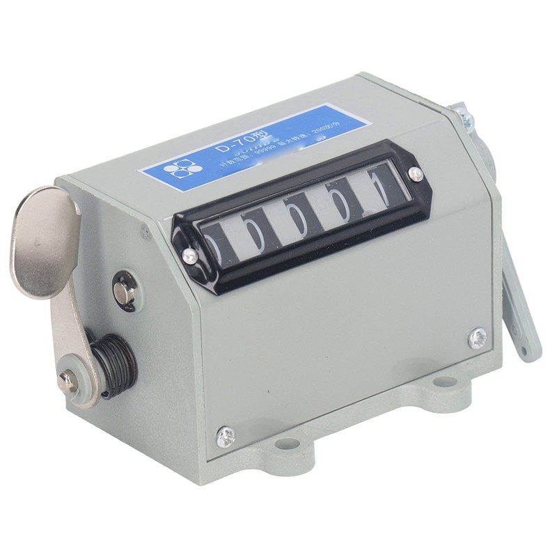 Pull Counter 5 Digit Mechanical Resettable Manual Stroke Tally Accurate