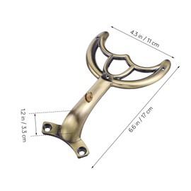 Cabilock Fan Blade Support Rod Replacement Ceiling Fan Brackets 6.69X4.33X1.77 Inch Metal Arm Holder for Home and Dorm Repair