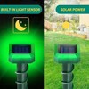 Solar Ultrasonic Pest Repellent for Yard, 4 Pack Deterrent for