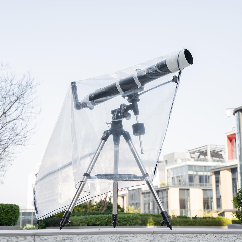 2pcs JJC Telescope Rain Cover Clear Astronomical Telescope Rain Cover
