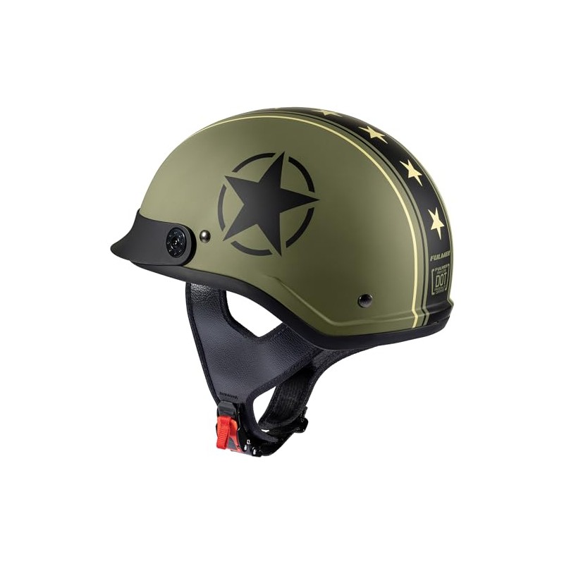 Fulmer 951 Core Half Helmet (Matte Green - Large)