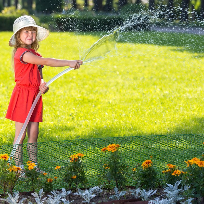 32.8ftx16In Plant Protectors from Animals,Plant Cages for Outdoor Plants,Wire Plant