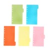 Operitacx A5 Binder Inserts Colorful Index Tabs Easy to Use