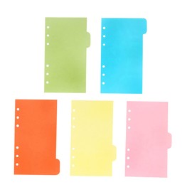Operitacx A5 Binder Inserts Colorful Index Tabs Easy to Use Dividers Labels Enhance Your Organization