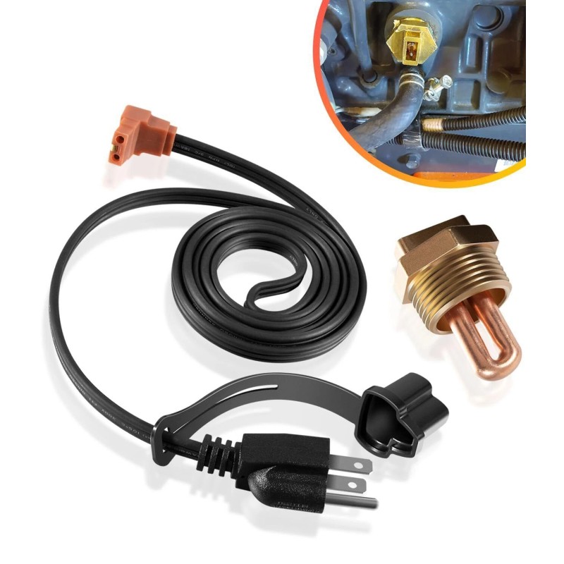 For Zerostart/Temro 1" NPT 400W Block Heater Immersion for Engine