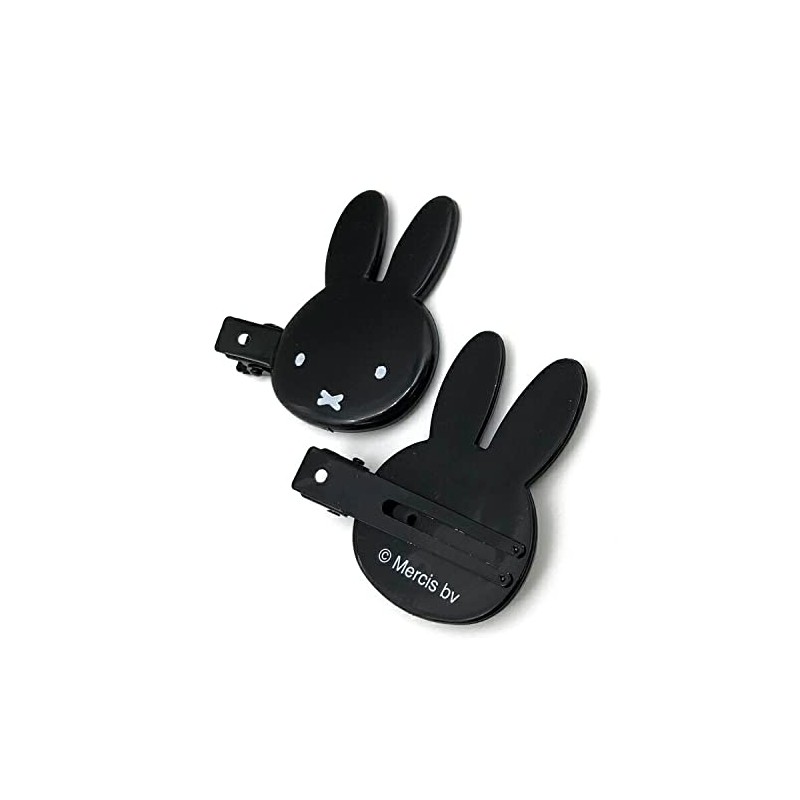 SHOBIDO (Showbido) Miffy Die Cut Bangs Clip Round Ears Black