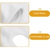 Toalla Cabello de Microfibra Gruesa y Vellón Blanco Toalla Absorbente