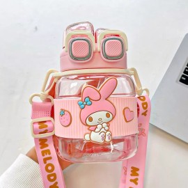 Sanrio My Melody Two Way Drinking Water Bottle W Strap 760ml/25.7oz NEW